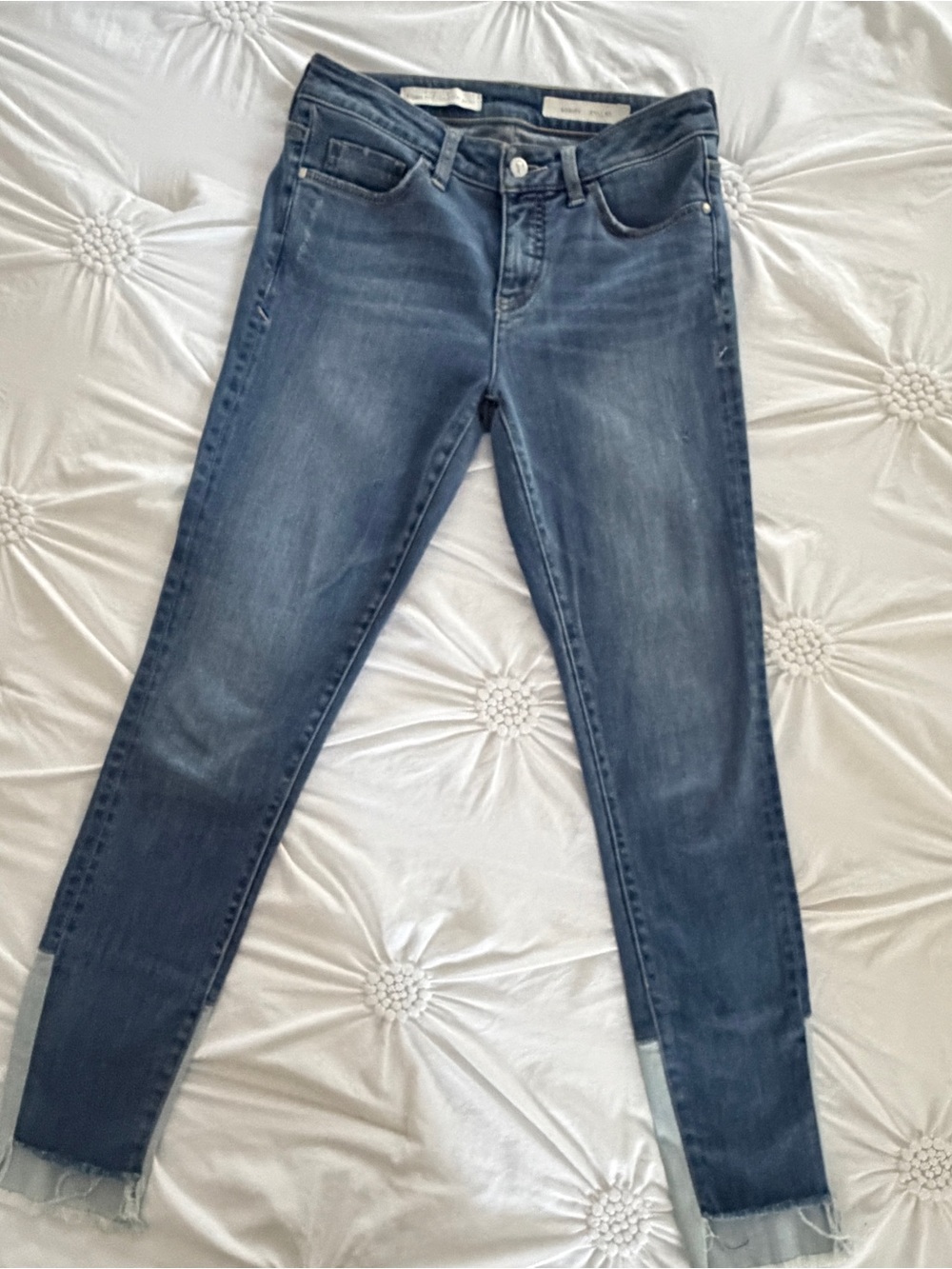 Anthropologie Indigo Wash Skinny Jeans